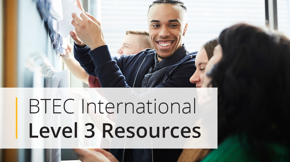 BTEC International Level 3 resources
