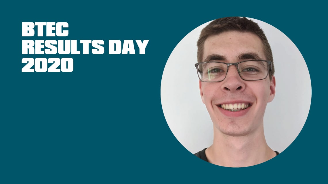 BTEC Results Day 2020 - Jonathan Hammond