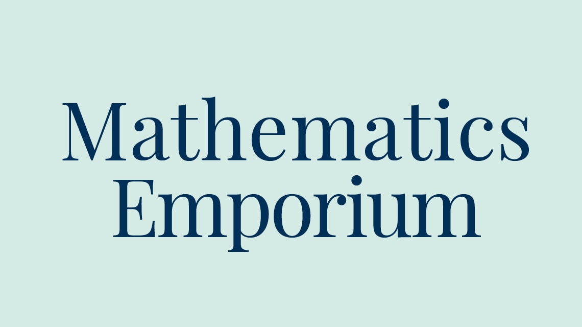 Mathematics Emporium and link to Mathematics Emporium