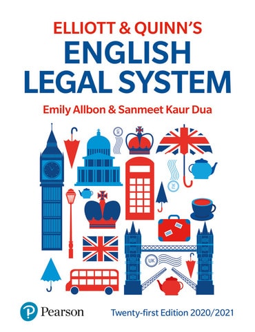 Allbon English Legal System, 21st edition