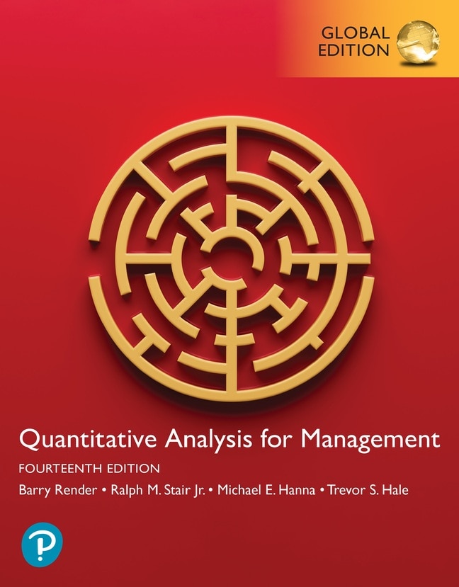 Quantitative Analysis for Management, GE, 14/E