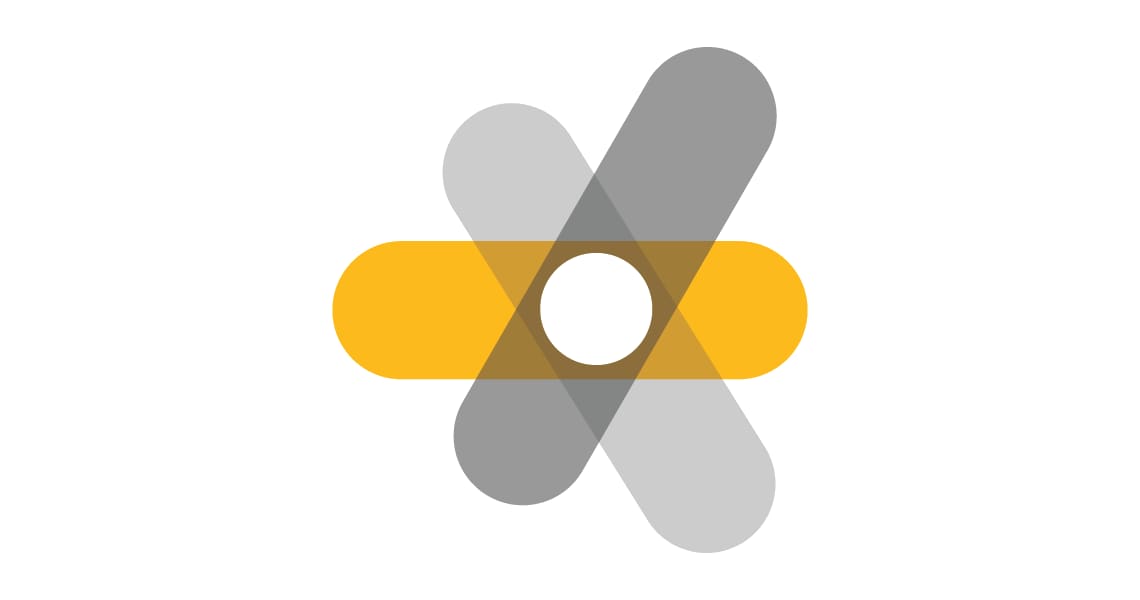 ActiveHub asterisk brand mark with yellow accent