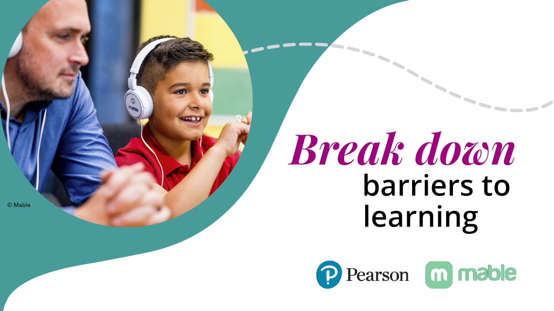 Break down barriers to learning