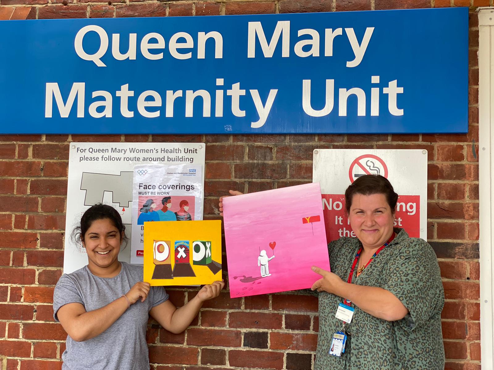 Avani Bhalla Queen Mary Maternity Unit drop off