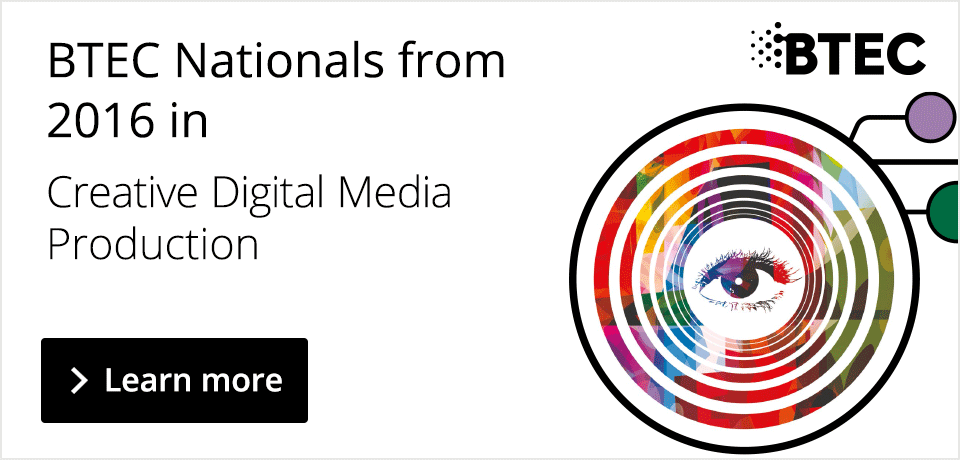 Link to our BTEC National 2016 Creative Digital Media Production qualification