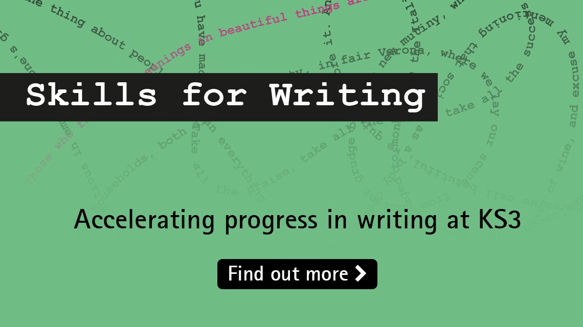 Skills for Writing - find out more