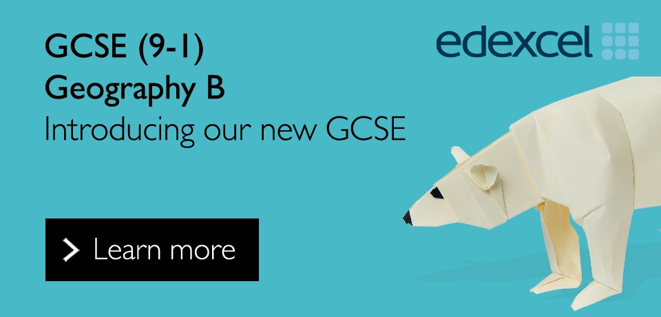 Link to our new Edexcel GCSE (9-1) Geography B qualification