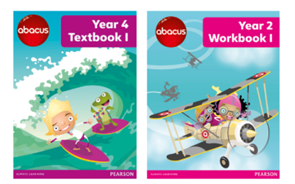 Image of Abacus textbook covers