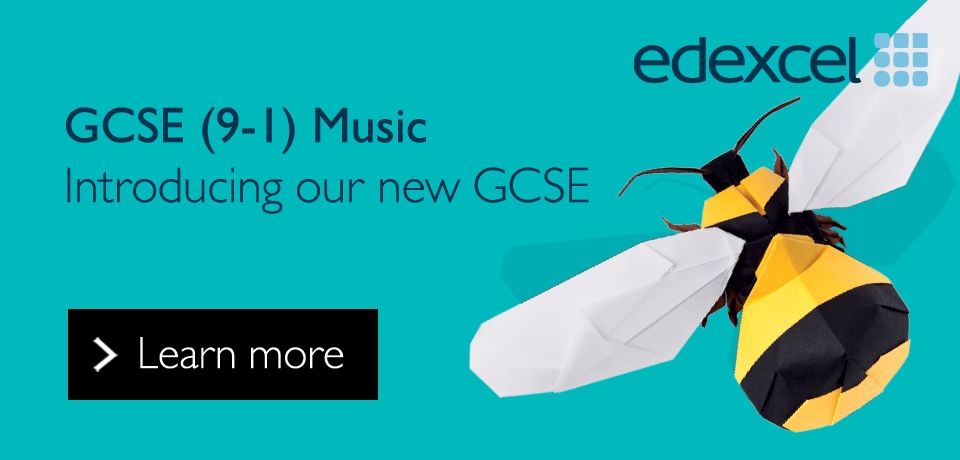 Link to our new Edexcel GCSE (9-1) Music qualification