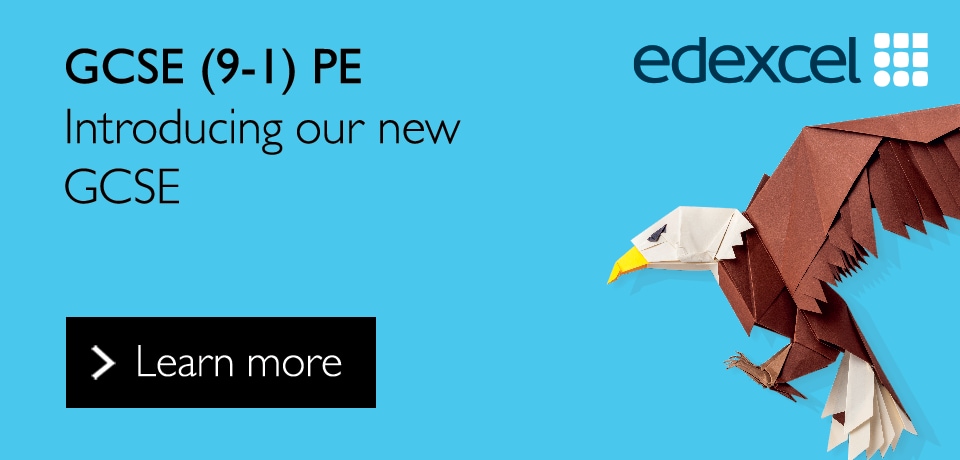 Link to our new Edexcel GCSE (9-1) PE qualification