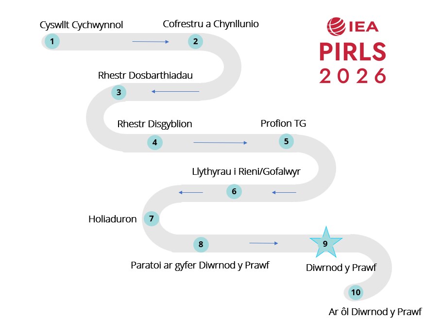 PIRLS26 Roadmap (Welsh/Cymraeg)