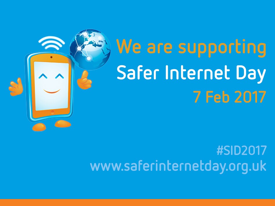 We are supporting Safer Internet Day, 7 Feb 2017, #SID2017, www.saferinternet.org.uk