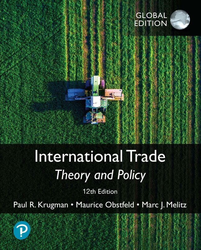 Book cover image of International Trade: Theory and Policy, Global 12th Edition