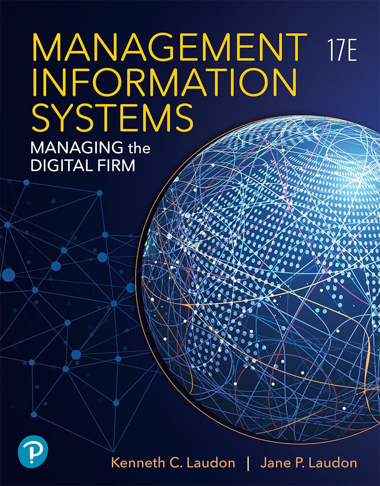 cover image of Management Information Systems: Managing the Digital Firm, 17th Edition