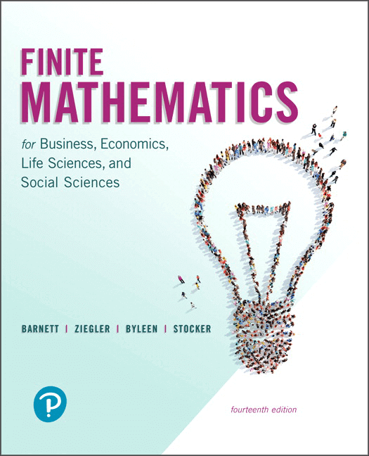 Finite Mathematics for Business, Economics, Life Sciences, and Social Sciences, 14th Edition