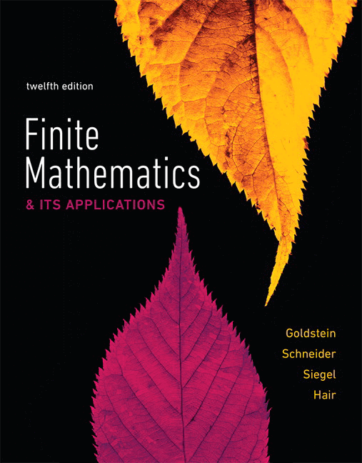 Finite Mathematics & Its Applications with Integrated Review, 12th Edition