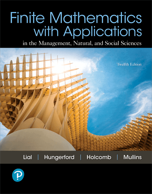 Finite Mathematics with Applications with Integrated Review, 12th Edition