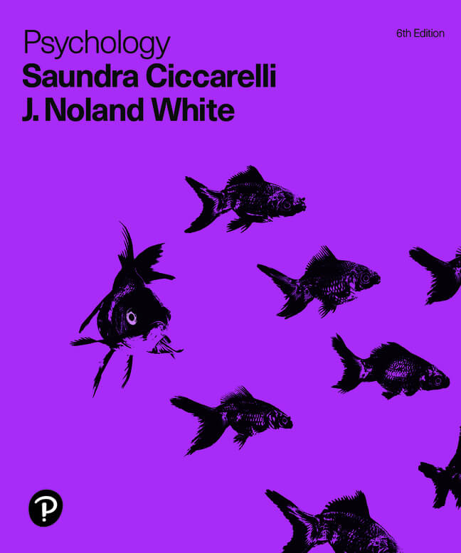 Cover for Ciccarelli & White, Psychology, 6th Edition