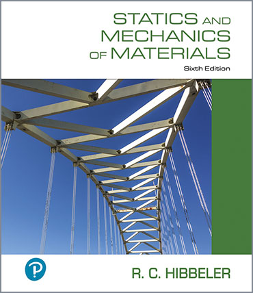Statics and Mechanics of Materials, 5th Edition book cover