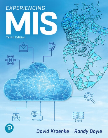 cover image of Experiencing MIS, 10th Edition 