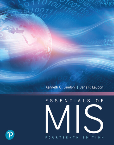 cover image of Essentials of MIS, 14th Edition