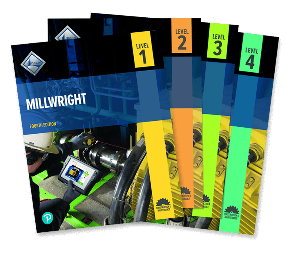 Millwright Curriculum - 4th Editions book cover collage