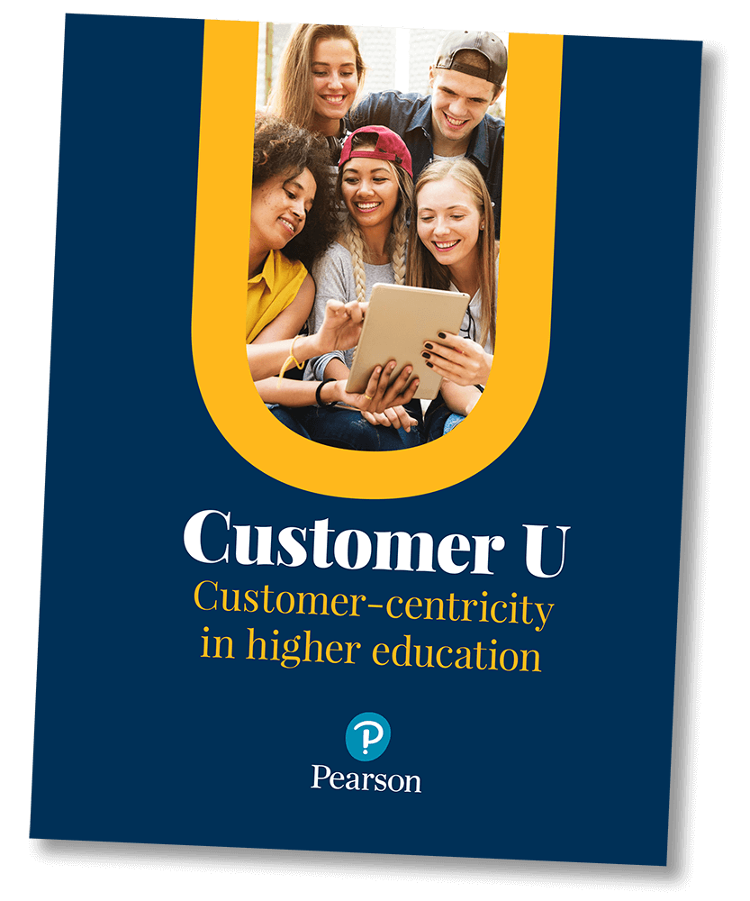 Image of cover - Customer U: Customer-centricity in higher education by Pearson