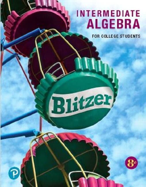 Intermediate Algebra for College Students with Integrated Review, 8th Edition
