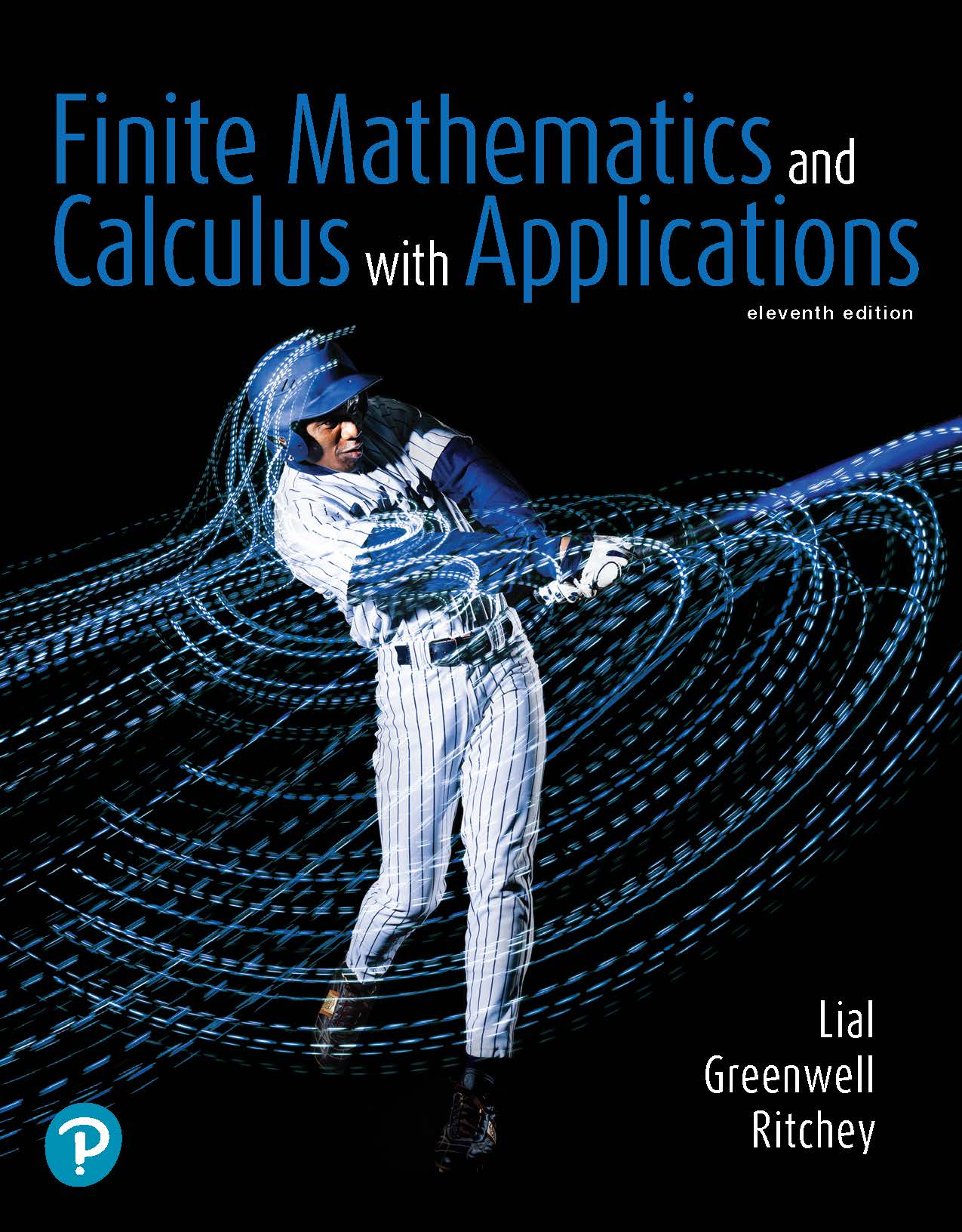 Front cover of Finite Mathematics and Calculus with Applications, eleventh edition, with Pearson logo