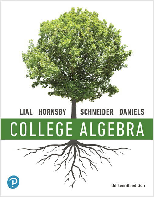 College Algebra with Integrated Review, 13th Edition